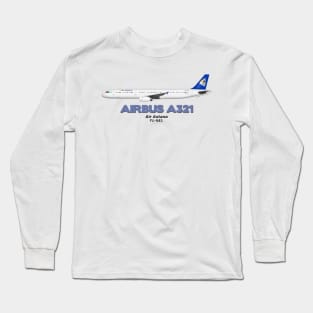 Airbus A321 - Air Astana Long Sleeve T-Shirt